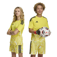 Maillot de gardien de but adidas Tiro 26 Competition à manches courtes pour enfants, jaune