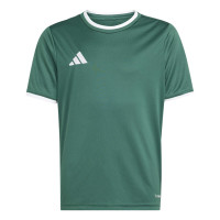 Maillot de football adidas Entrada 26 pour Enfants, vert foncé, blanc