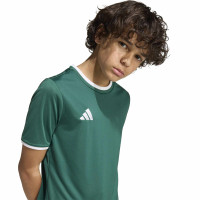 Maillot de football adidas Entrada 26 pour Enfants, vert foncé, blanc