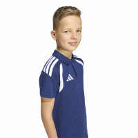 adidas Tiro 26 League Polo Kids Donkerblauw Wit