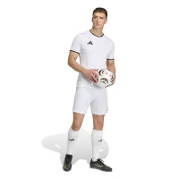 adidas Entrada 26 Voetbalbroekje Wit Zwart