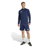 Ensemble d'entraînement adidas Entrada 26 Polo bleu foncé et blanc