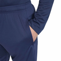 Ensemble d'entraînement adidas Entrada 26 Polo bleu foncé et blanc