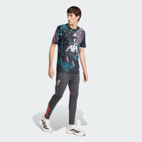 adidas Liverpool Pre-Match Maillot d'Entraînement 2025-2026 Noir Vert Rose