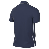 Polo Nike Dri-FIT Park 26 1/4 bouton bleu foncé blanc