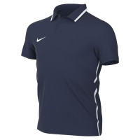 Ensemble d'entraînement de polo Nike Dri-FIT Park 26 pour Enfants, bleu foncé et blanc