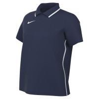 Ensemble d'entraînement de polo Nike Dri-FIT Park 26 pour femmes, bleu foncé et blanc