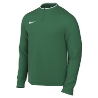 Nike Dri-FIT Park 26 Trainingstrui 1/4-Zip Donkergroen Wit