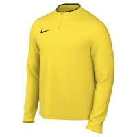 Survêtement Nike Dri-FIT Park 26 à 1/4 fermeture éclair, jaune et noir