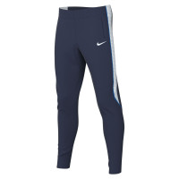 Survêtement Nike Dri-FIT Strike 26 à 1/4 Zip pour Enfants, bleu foncé et blanc