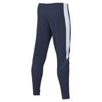 Survêtement Nike Dri-FIT Strike 26 à 1/4 Zip pour Enfants, bleu foncé et blanc