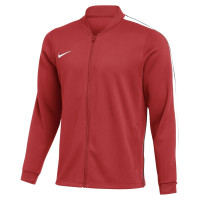 Survêtement à fermeture éclair intégrale Nike Dri-FIT Strike 26 rouge noir
