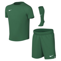 Kit Nike Dri-FIT Park VIII pour enfant vert foncé blanc