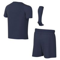 Kit Nike Dri-FIT Park VIII pour enfant bleu foncé blanc