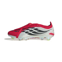 adidas Predator Elite FT Unlocked Gras Voetbalschoenen (FG) Rood Zilver Zwart Geel
