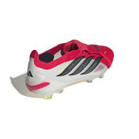 adidas Predator Elite FT Unlocked Gras Voetbalschoenen (FG) Rood Zilver Zwart Geel