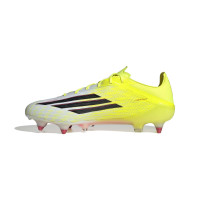 adidas F50 Elite Crampons Vissés Chaussures de Foot (SG) Néon Jaune Noir Rouge