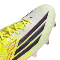 adidas F50 Elite Crampons Vissés Chaussures de Foot (SG) Néon Jaune Noir Rouge