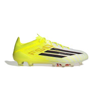 adidas F50 Elite Gazon Artificiel Chaussures de Foot (AG) Néon Jaune Noir Rouge