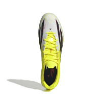 adidas F50 Elite Gazon Artificiel Chaussures de Foot (AG) Néon Jaune Noir Rouge