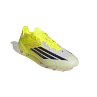 adidas F50 Elite Gazon Artificiel Chaussures de Foot (AG) Néon Jaune Noir Rouge
