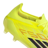 adidas F50 Elite Gazon Artificiel Chaussures de Foot (AG) Néon Jaune Noir Rouge