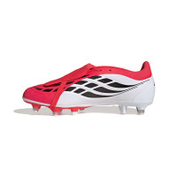 adidas Predator League FT Crampons Vissés Chaussures de Foot (SG) Rouge Blanc Noir