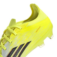 adidas F50 Pro Gras Voetbalschoenen (FG) Neongeel Zwart Rood