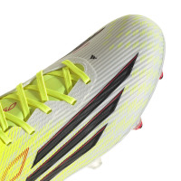 adidas F50 League Crampons Vissés Chaussures de Foot (SG) Néon Jaune Noir Rouge