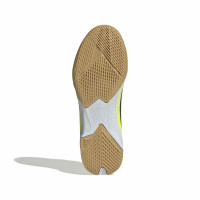 adidas F50 League Chaussures de Foot en Salle (IN) Enfants Néon Jaune Noir Rouge