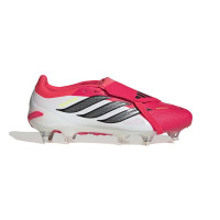 adidas Predator Pro FT Crampons Vissés Chaussures de Foot (SG) Rouge Blanc Noir