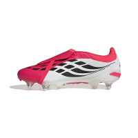adidas Predator Pro FT Crampons Vissés Chaussures de Foot (SG) Rouge Blanc Noir