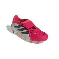 adidas Predator Pro FT Crampons Vissés Chaussures de Foot (SG) Rouge Blanc Noir