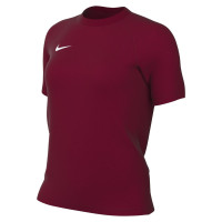 Maillot de football Nike Dri-FIT Park VIII pour Femmes, rouge foncé, blanc