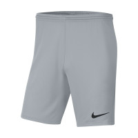 Short de football Nike Dri-FIT Park III gris foncé