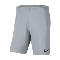 Short de football Nike Dri-FIT Park III pour Enfants gris foncé