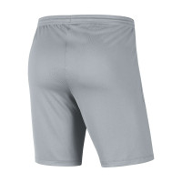 Short de football Nike Dri-FIT Park III pour Enfants gris foncé