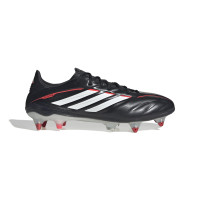adidas Copa Pure IV Elite IJzeren-Nop Voetbalschoenen (SG) Zwart Wit Rood