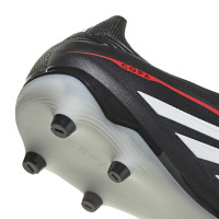 adidas Copa Pure IV League Gras Voetbalschoenen (FG) Zwart Wit Rood