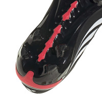 adidas Predator Elite FT Gazon Naturel Chaussures de Foot (FG) Enfants Noir Blanc Rouge