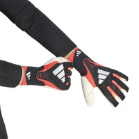 adidas Predator Pro Hybrid Keepershandschoenen Zwart Wit Rood