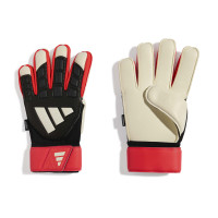 adidas Predator Match Fingersave Keepershandschoenen Zwart Wit Rood