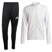Survêtement à fermeture éclair intégrale adidas Entrada 26 gris noir