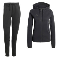 adidas Tiro Travel Joggingpak Full-Zip Dames Zwart