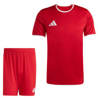 Kit de football adidas Entrada 26 rouge et blanc