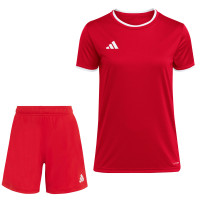 adidas Entrada 26 Voetbaltenue Dames Rood Wit