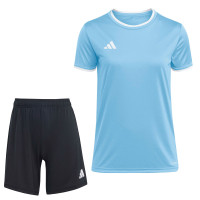 adidas Entrada 26 Voetbaltenue Dames Lichtblauw Zwart