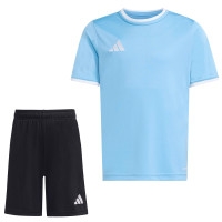 Kit de football adidas Entrada 26 pour Enfants, bleu clair et noir