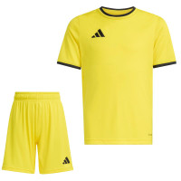 Kit de football adidas Entrada 26 pour Enfants, jaune et noir