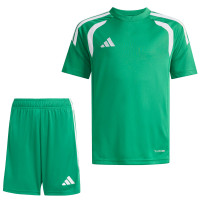 Kit de football adidas Tiro 26 League pour Enfants, vert et blanc